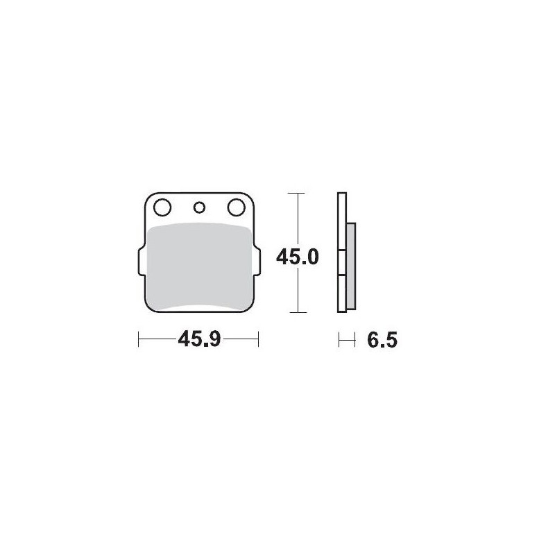 BRAKE PAD RACING GP - 17211259 - Dr Rider