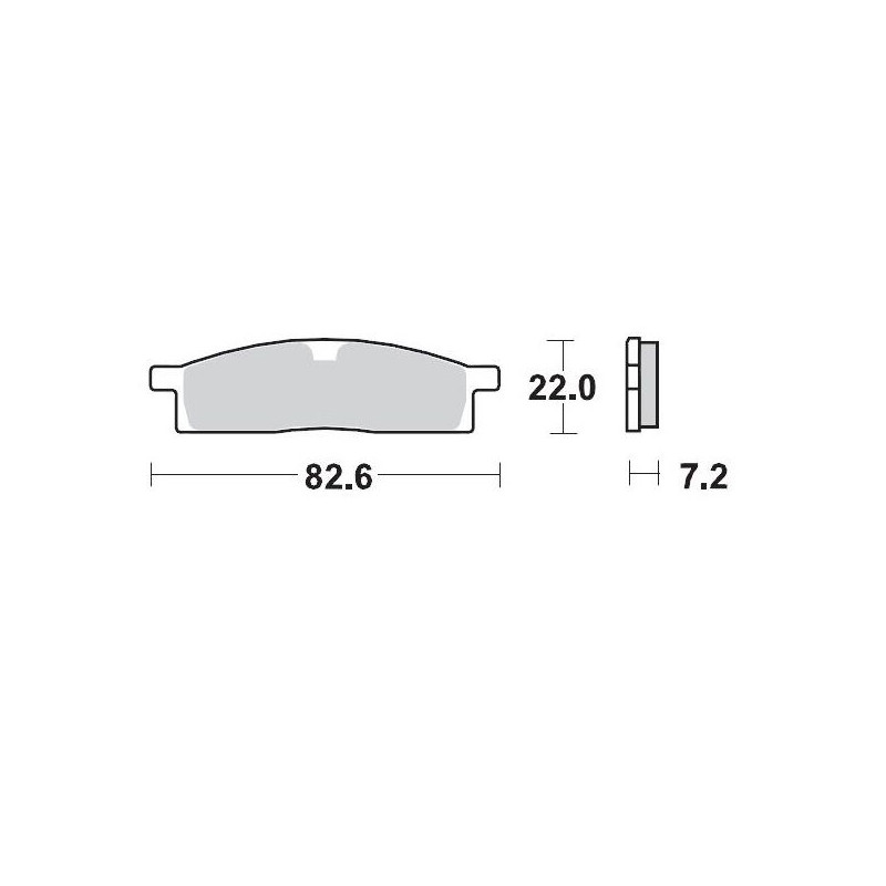 BRAKE PAD RACING - 17211260 - Dr Rider