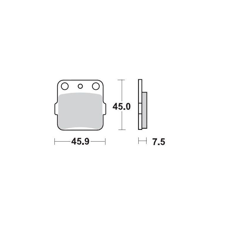 BRAKE PAD RACING - 17211262 - Dr Rider