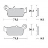 BRAKE PAD RACING GP - 17211265 - Dr Rider