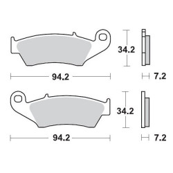BRAKE PAD RACING - 17211271 - Dr Rider