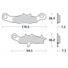 BRAKE PAD RACING GP - 17211274 - Dr Rider