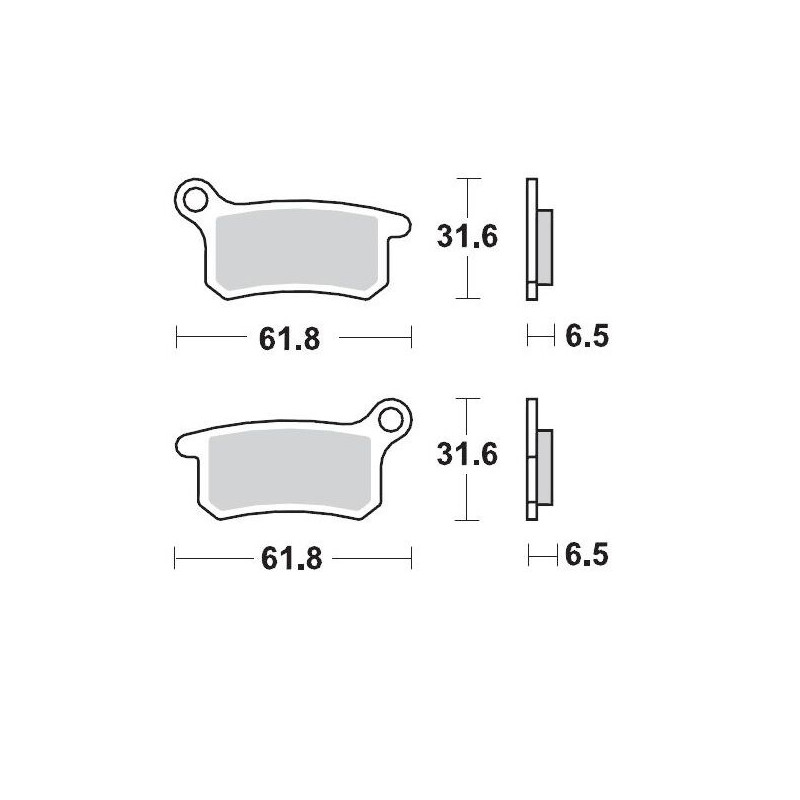 BRAKE PAD RACING GP - 17211283 - Dr Rider