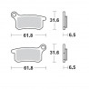 BRAKE PAD RACING GP - 17211283 - Dr Rider