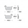 BRAKE PAD RACING - 17211284 - Dr Rider