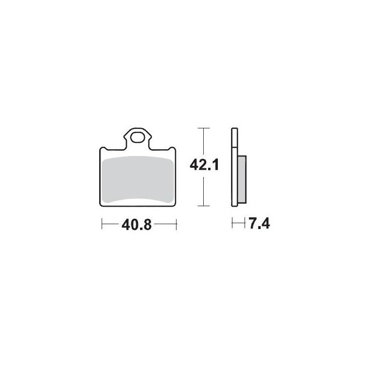 BRAKE PAD RACING GP - 17211302 - Dr Rider