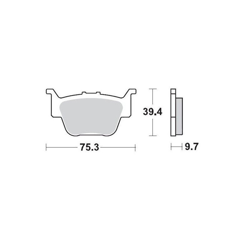 BRAKE PAD RACING - 17211707 - Dr Rider