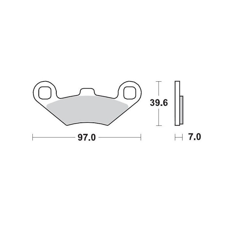 BRAKE PAD RACING - 17211711 - Dr Rider