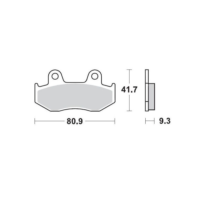 BRAKE PAD RACING - 17211713 - Dr Rider