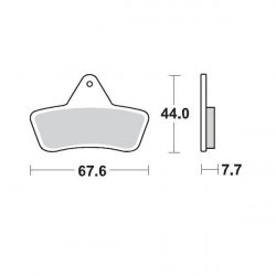 BRAKE PAD RACING - 17211722 - Dr Rider