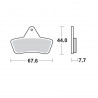 BRAKE PAD RACING - 17211722 - Dr Rider