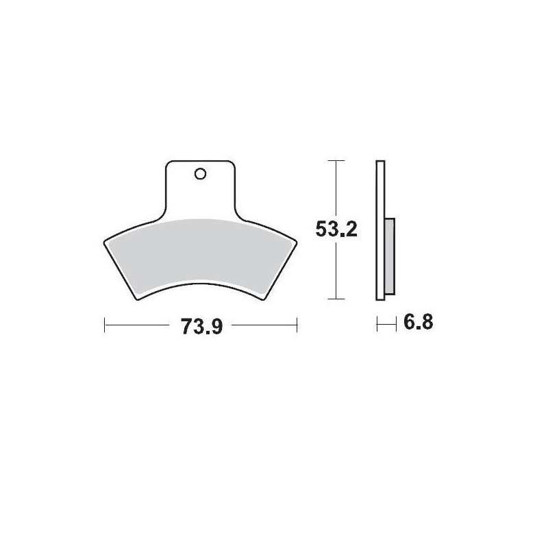 BRAKE PAD RACING - 17211723 - Dr Rider