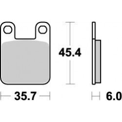 BRAKE PAD NITRO - 17211856 - Dr Rider