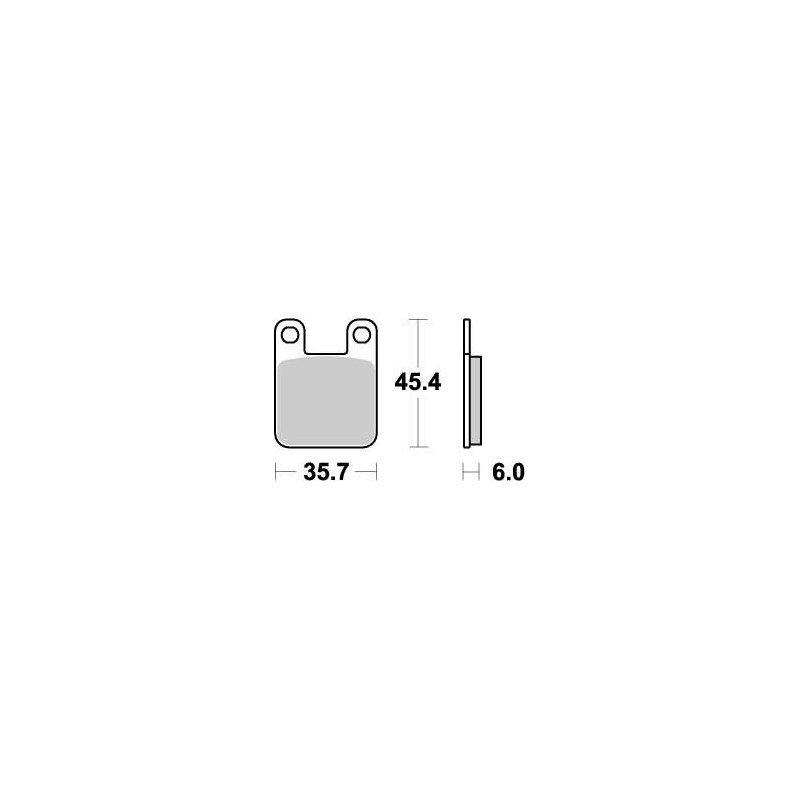 BRAKE PAD NITRO - 17211856 - Dr Rider