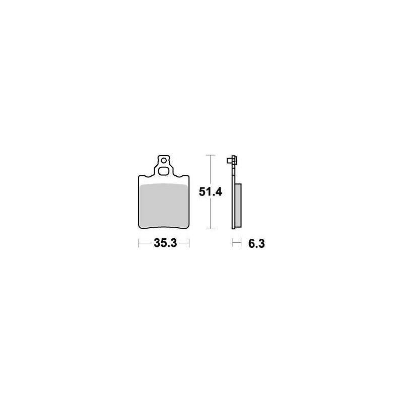 BRAKE PAD NITRO - 17211857 - Dr Rider