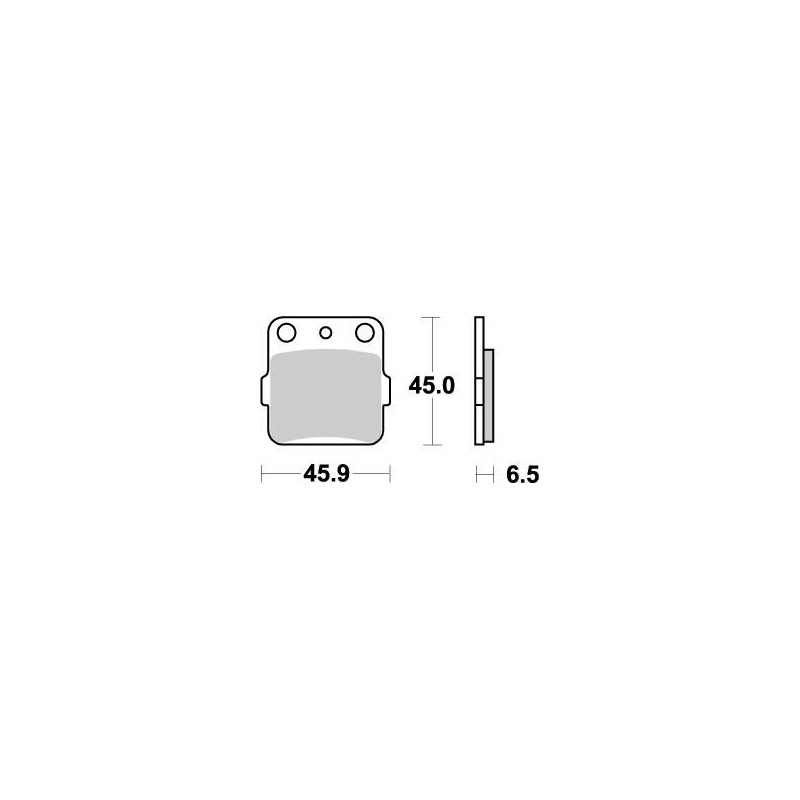 BRAKE PAD NITRO - 17211858 - Dr Rider