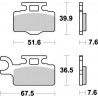 BRAKE PAD NITRO - 17211867 - Dr Rider