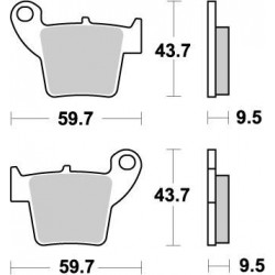 BRAKE PAD NITRO - 17211868 - Dr Rider