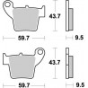 BRAKE PAD NITRO - 17211868 - Dr Rider