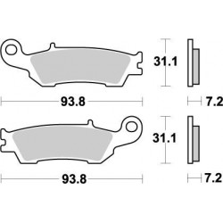 BRAKE PAD NITRO - 17211872 - Dr Rider