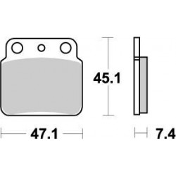 BRAKE PAD NITRO - 17211873 - Dr Rider
