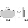 BRAKE PAD NITRO - 17211881 - Dr Rider