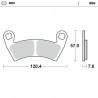 BRAKE PAD NITRO - 17212119 - Dr Rider