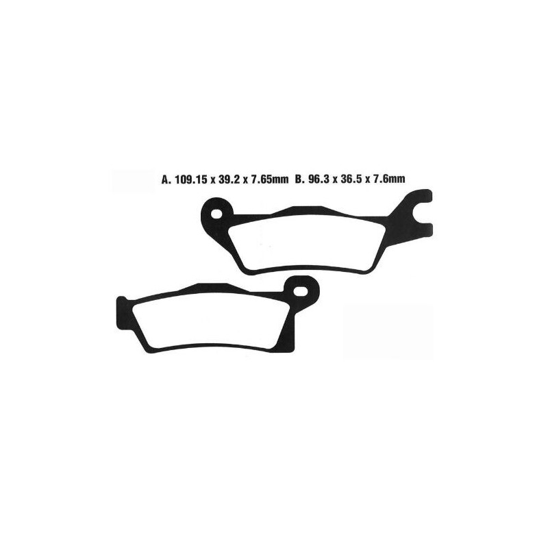 BRAKE PAD NITRO - 17212124 - Dr Rider