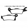 BRAKE PAD NITRO - 17212124 - Dr Rider