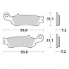 BRAKE PAD NITRO SPORT - 17212131 - Dr Rider