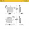 BRAKE PAD NITRO SPORT - 17212444 - Dr Rider