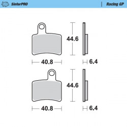 BRAKE PAD RACING GP - 17212527 - Dr Rider