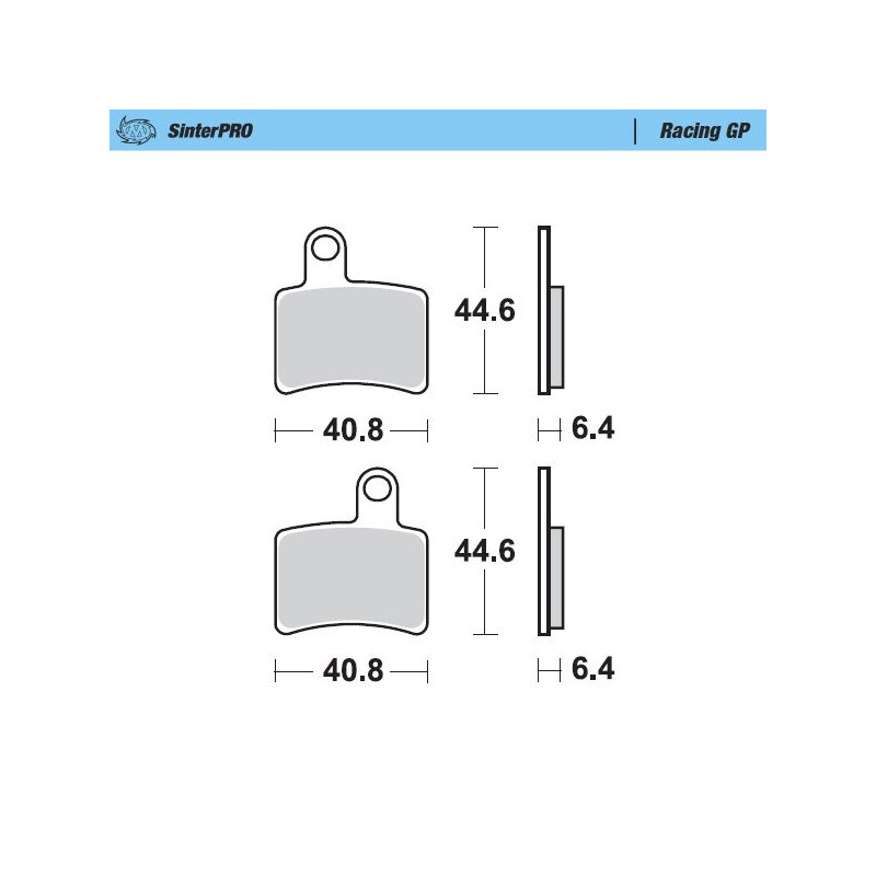 BRAKE PAD RACING GP - 17212527 - Dr Rider