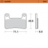 BRAKE PAD SINTER FRONT - 17212619 - Dr Rider