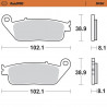BRAKE PAD SINTER FRONT - 17212621 - Dr Rider