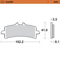 BRAKE PAD SINTER FRONT - 17212626 - Dr Rider