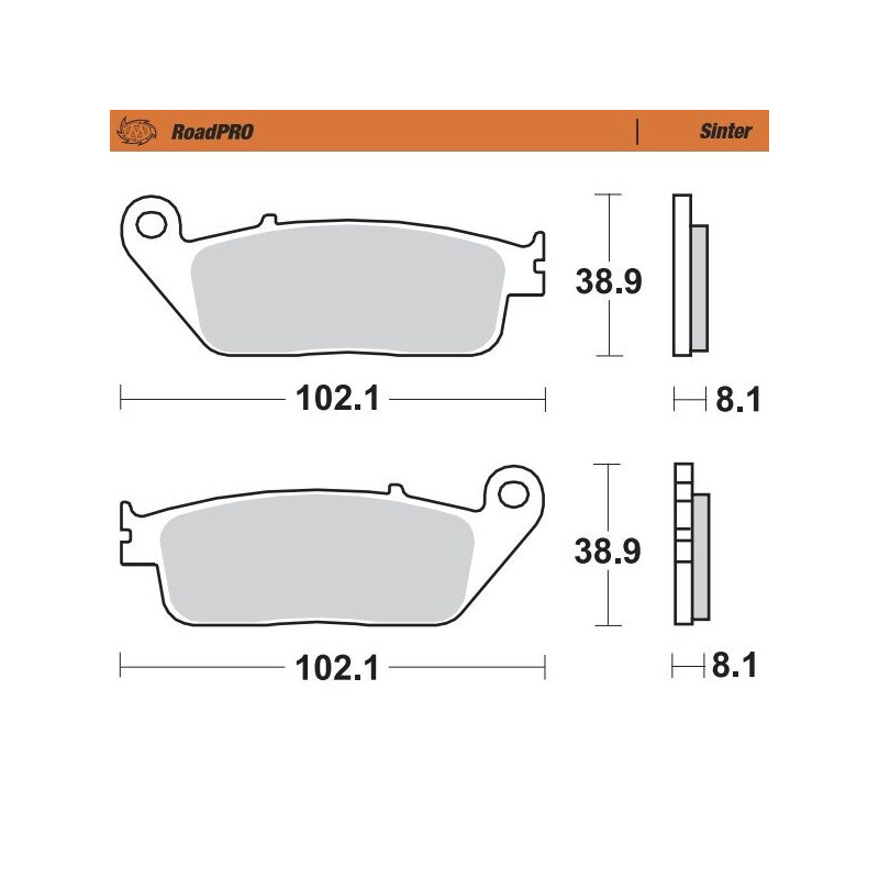 BRAKE PAD SCOOTER - 17212645 - Dr Rider