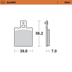 BRAKE PAD SINTER REAR - 17212648 - Dr Rider