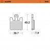 BRAKE PAD SINTER FRONT - 17212654 - Dr Rider