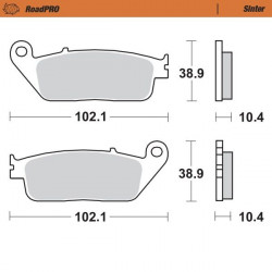 BRAKE PAD SINTER REAR - 17212660 - Dr Rider