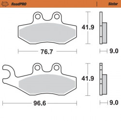 BRAKE PAD SCOOTER - 17212661 - Dr Rider