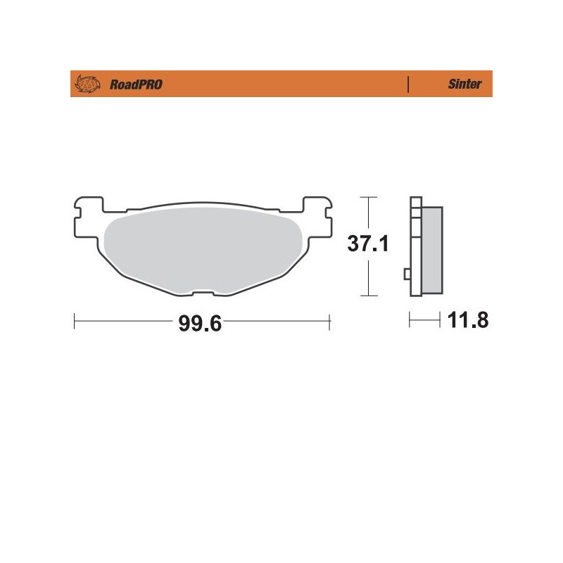 BRAKE PAD SCOOTER - 17212698 - Dr Rider