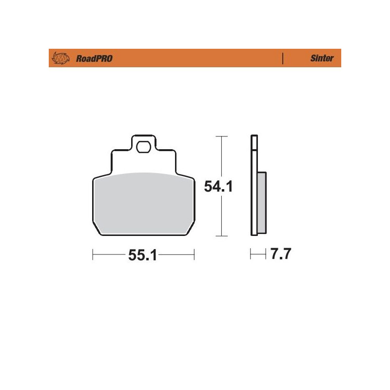 BRAKE PAD SCOOTER - 17212700 - Dr Rider