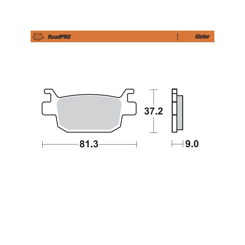 BRAKE PAD SCOOTER - 17212702 - Dr Rider