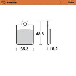 BRAKE PAD SCOOTER - 17212704 - Dr Rider