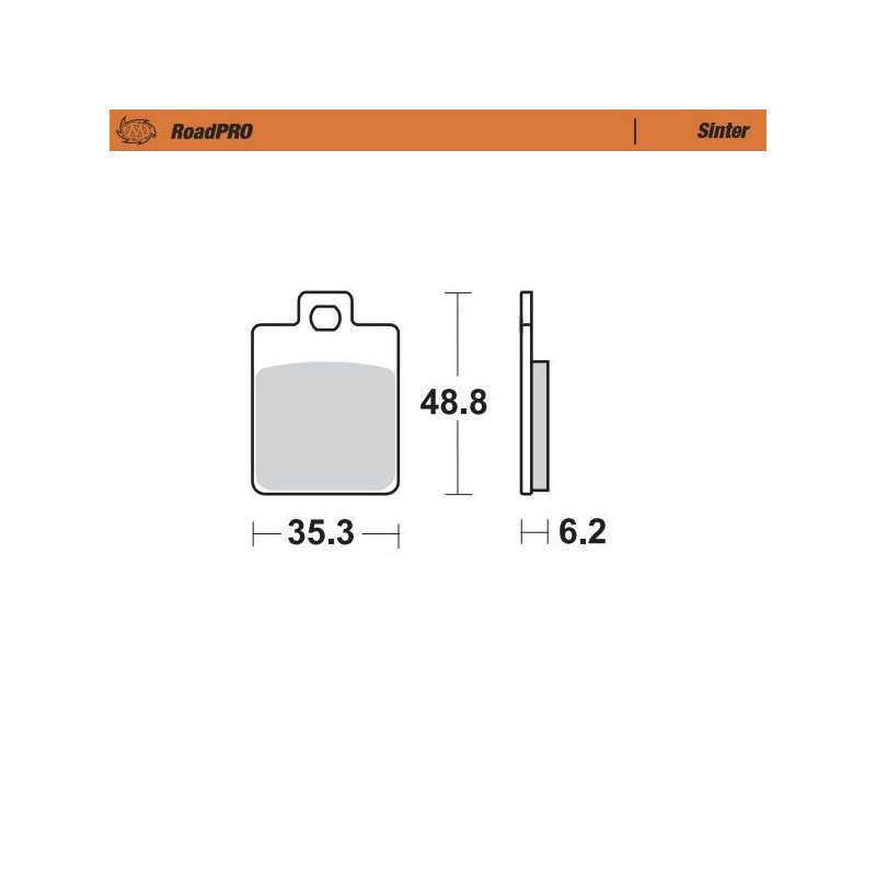 BRAKE PAD SCOOTER - 17212704 - Dr Rider