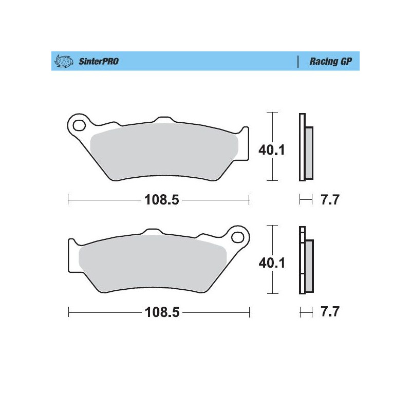 BRAKE PAD RACING GP - 17212805 - Dr Rider