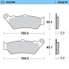 BRAKE PAD RACING GP - 17212805 - Dr Rider