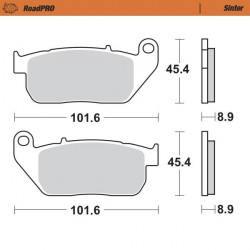 BRAKE PAD SINTER FRONT - 17212820 - Dr Rider