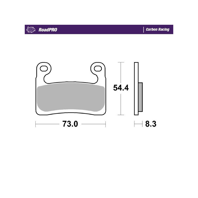 BRAKE PAD CARBON RACING - 17212902 - Dr Rider